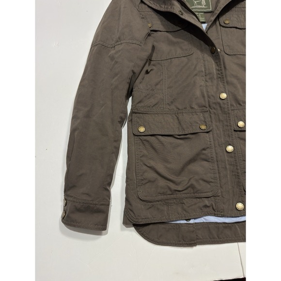 Ariat Women's Calumet Field Jacket Waxed Canvas Barn Chore Coat XS Equestrian - Picture 3 of 12